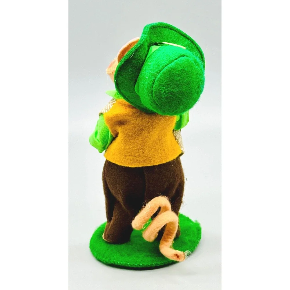 Annalee St Patricks Day Mouse Pair Irish Leprechaun Figures 2016